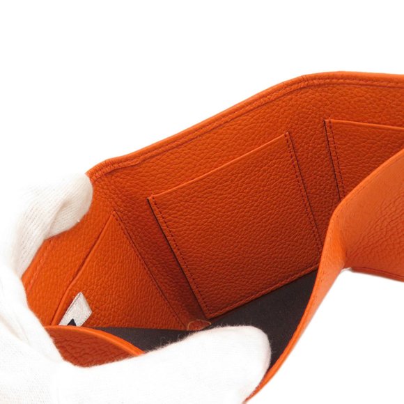 Jimmy Choo Star Motif Bifold Wallet Leather Women's - Picture 5 of 10